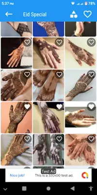 Latest Mehndi Designs android App screenshot 3