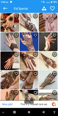 Latest Mehndi Designs android App screenshot 4